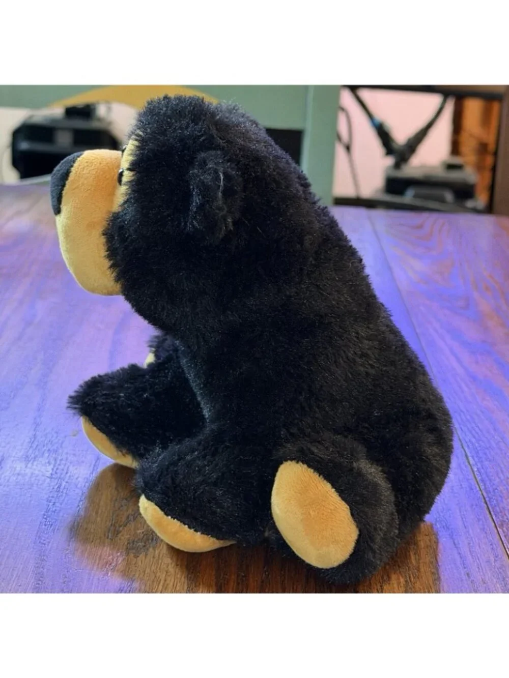 Get Your Hands On A GANZ Soft Plush Teddy Bear 7” Sitting Black Bear Tyson